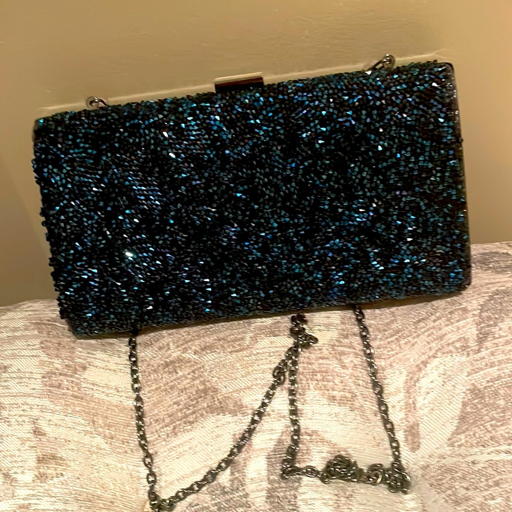 Handbag, dark navy, very chic